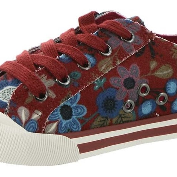 Rocket Dog Floral Women’s Jazzin Canvas Walking Shoes Sneakers - Picture 6 of 17